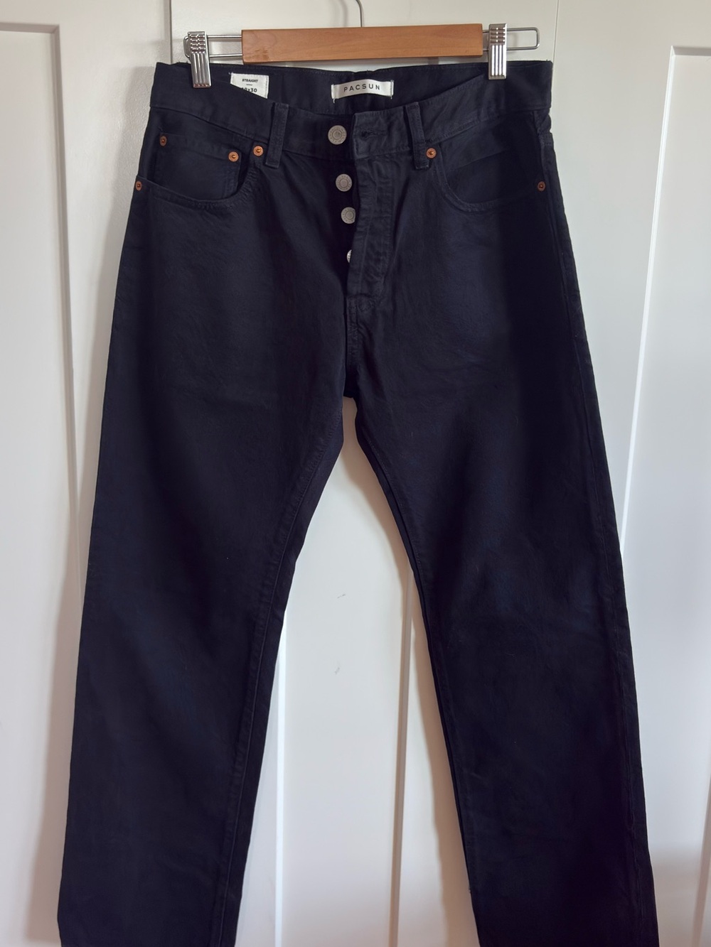 Tahari Women’s Black Slim Straight Jeans
